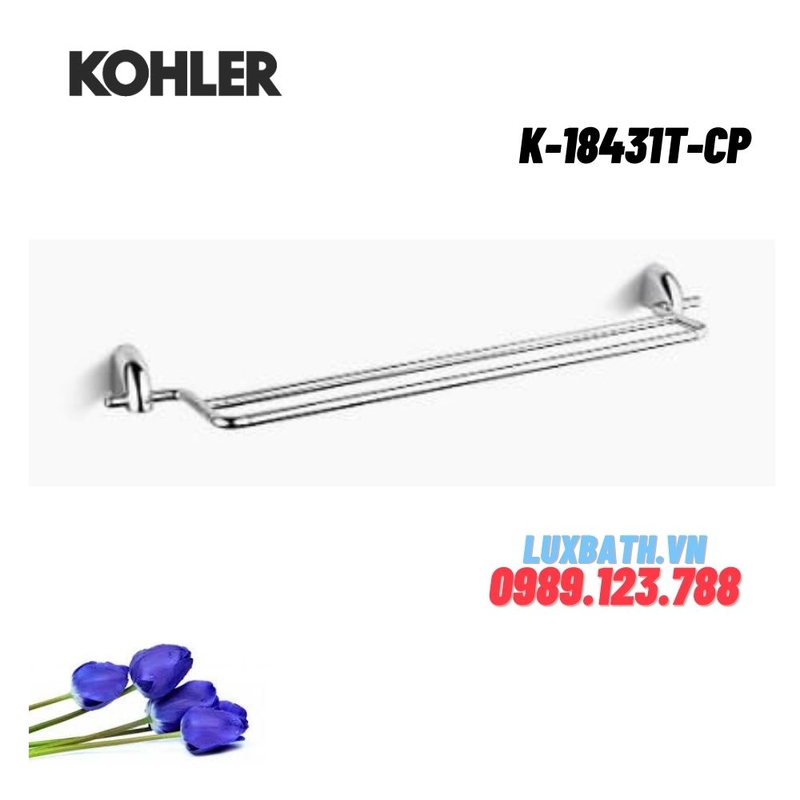 Thanh treo khăn Kohler K-18431T-CP