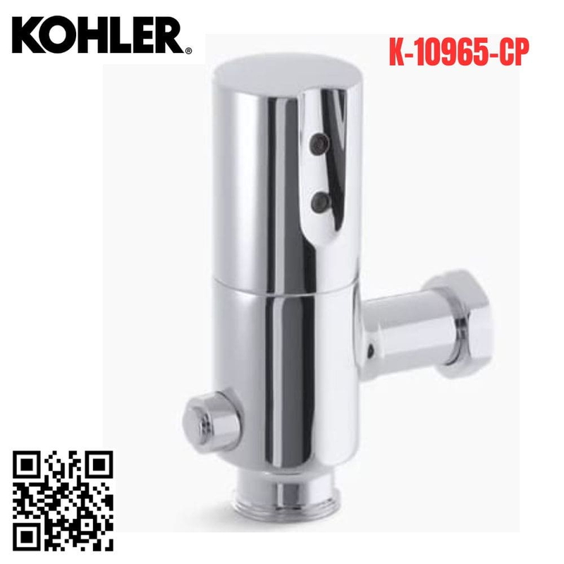 Van xả tiểu cảm ứng Kohler K-10965-CP tiểu nam dùng pin
