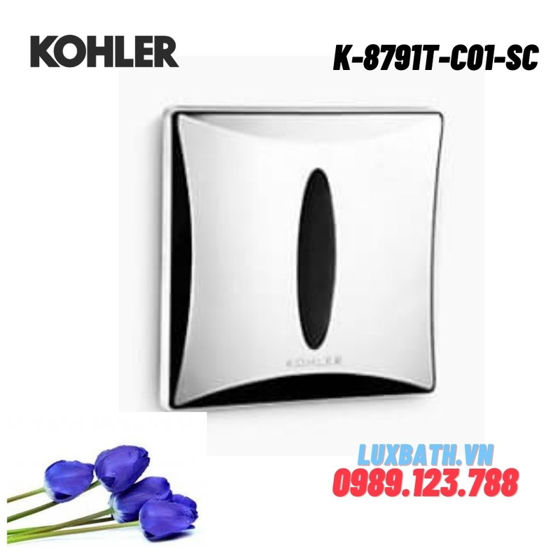 Van xả tiểu cảm ứng Kohler K-8791T-C01-SC tiểu nam dùng điện