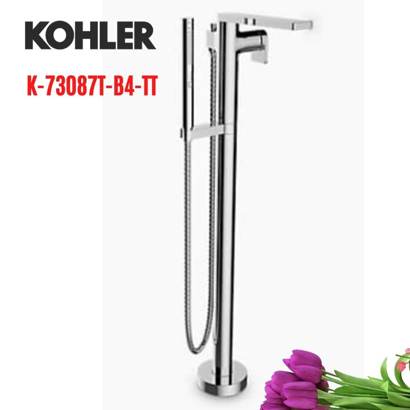 Vòi bồn tắm đặt sàn Kohler K-73087T-B4-TT