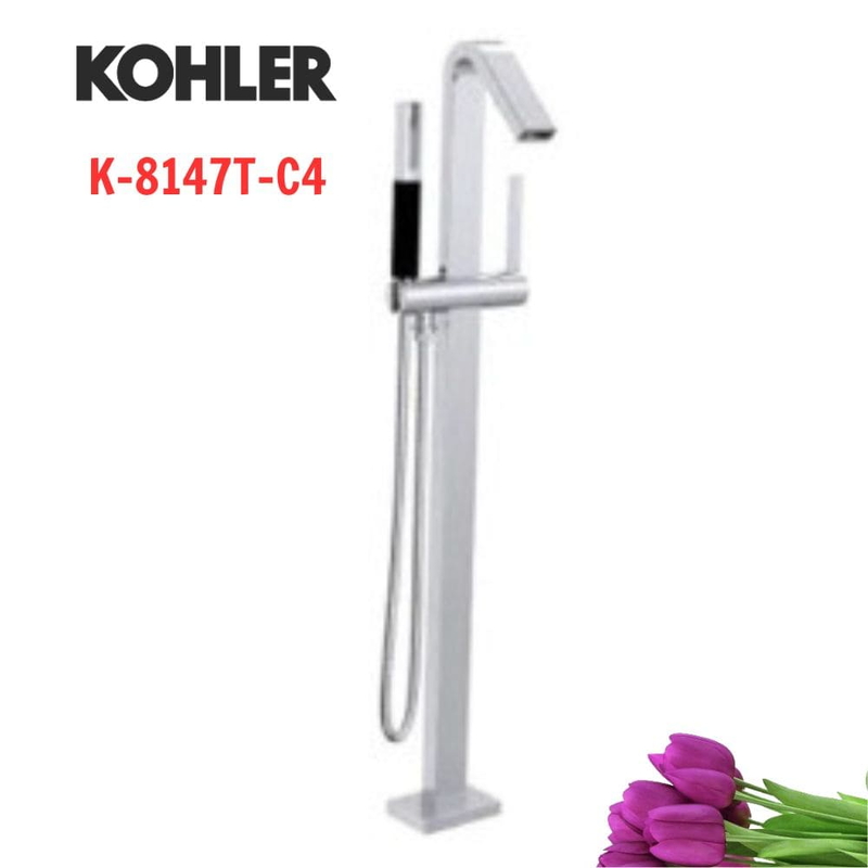 Vòi bồn tắm đặt sàn Kohler K-8147T-C4 LOURE