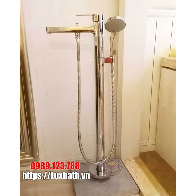 Vòi bồn tắm đặt sàn Kohler K-98614T-B4-CP