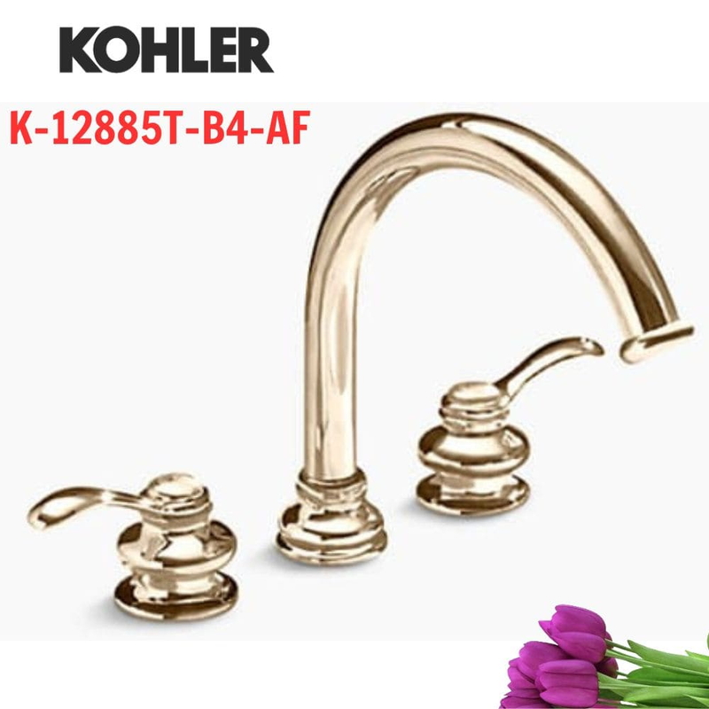 Vòi bồn tắm gắn bồn Kohler K-12885T-B4-AF Refinia