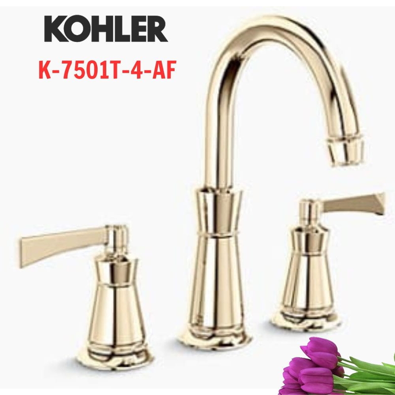 Vòi bồn tắm gắn bồn Kohler K-7501T-4-AF Archer