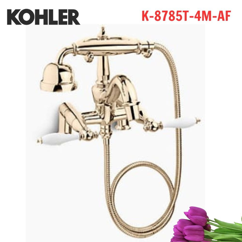 Vòi bồn tắm gắn bồn Kohler K-8785T-4M-AF Finial