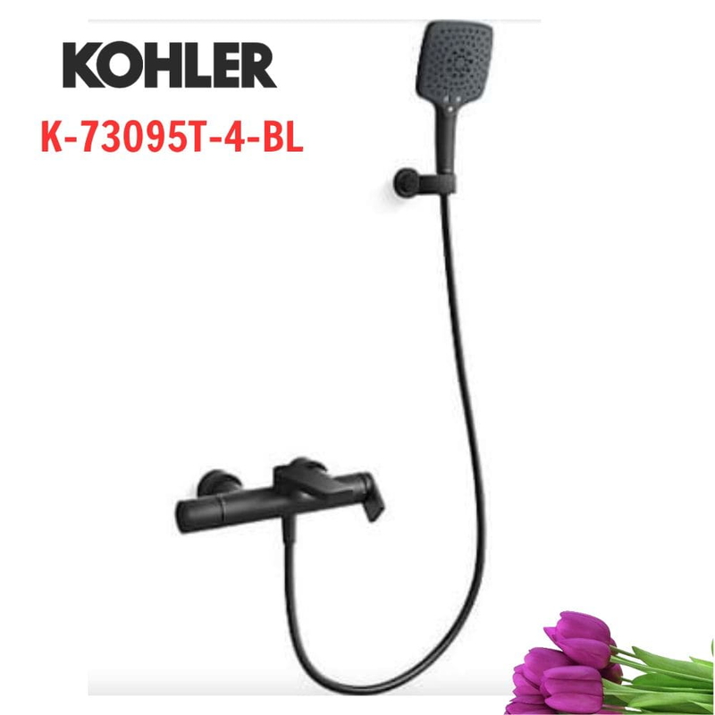 Vòi bồn tắm Kohler K-73095T-4-BL gắn tường