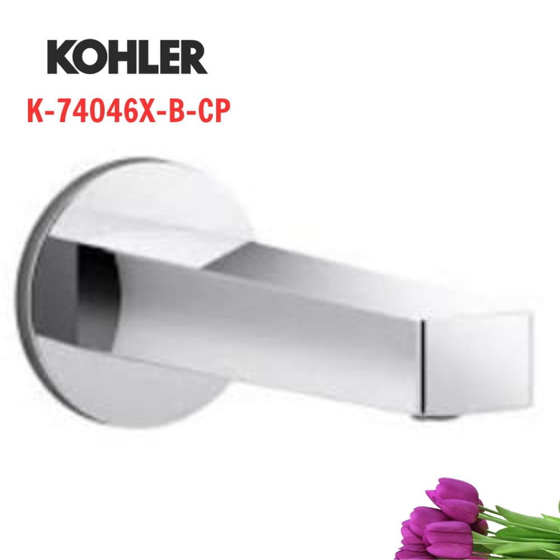 Vòi bồn tắm Kohler K-74046X-B-CP gắn tường Mỹ
