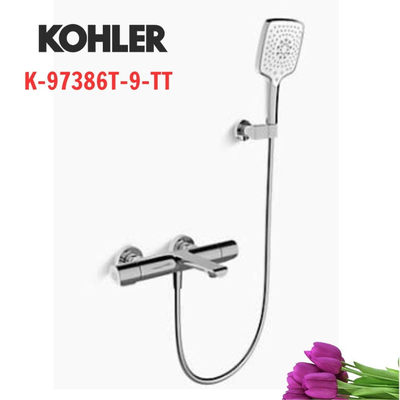 Vòi bồn tắm Kohler K-97386T-9-TT gắn tường cảm biến