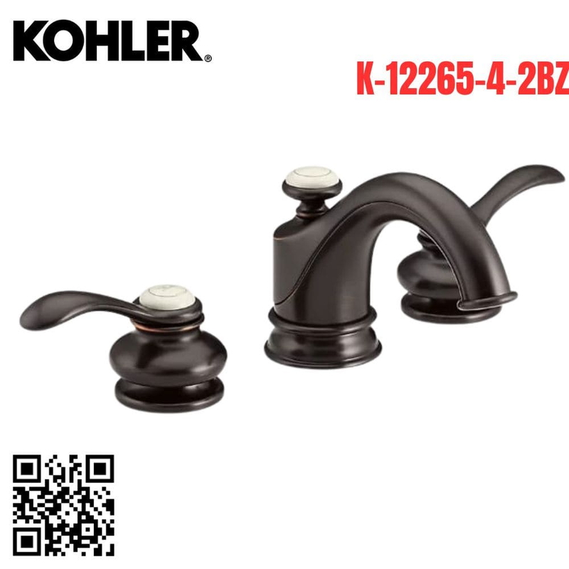 Vòi Chậu Lavabo Kohler K-12265-4-2BZ Nóng Lạnh 3 lỗ