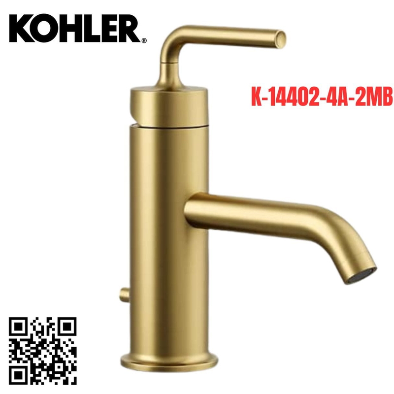 Vòi Chậu Lavabo Kohler K-14402-4A-2MB Nóng Lạnh 1 lỗ