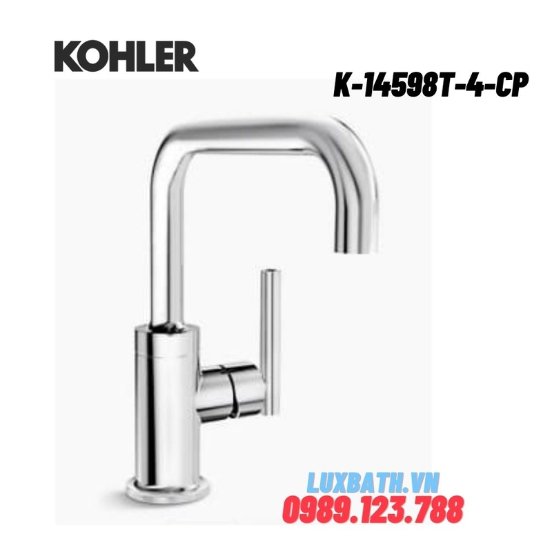 Vòi Chậu Lavabo Kohler K-14598T-4-CP 1 lỗ