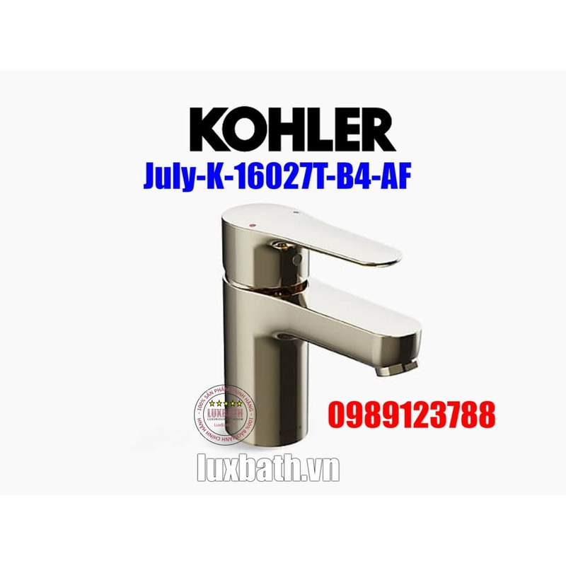 Vòi Chậu Lavabo Kohler K-16027T-B4-AF 1 lỗ