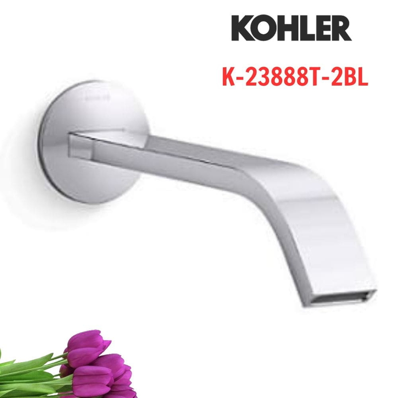 Vòi Chậu Lavabo Kohler K-23888T-2BL gắn tường