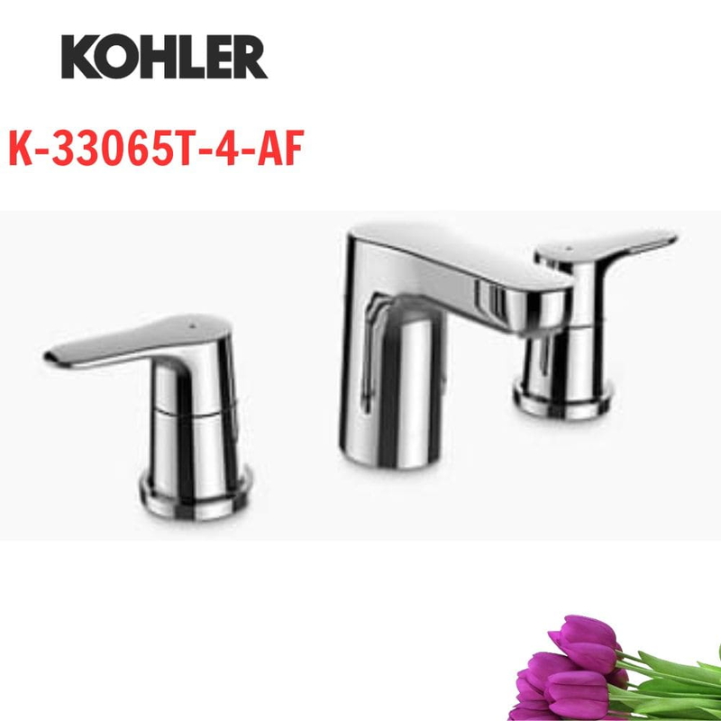 Vòi Chậu Lavabo Kohler K-33065T-4-AF 3 lỗ