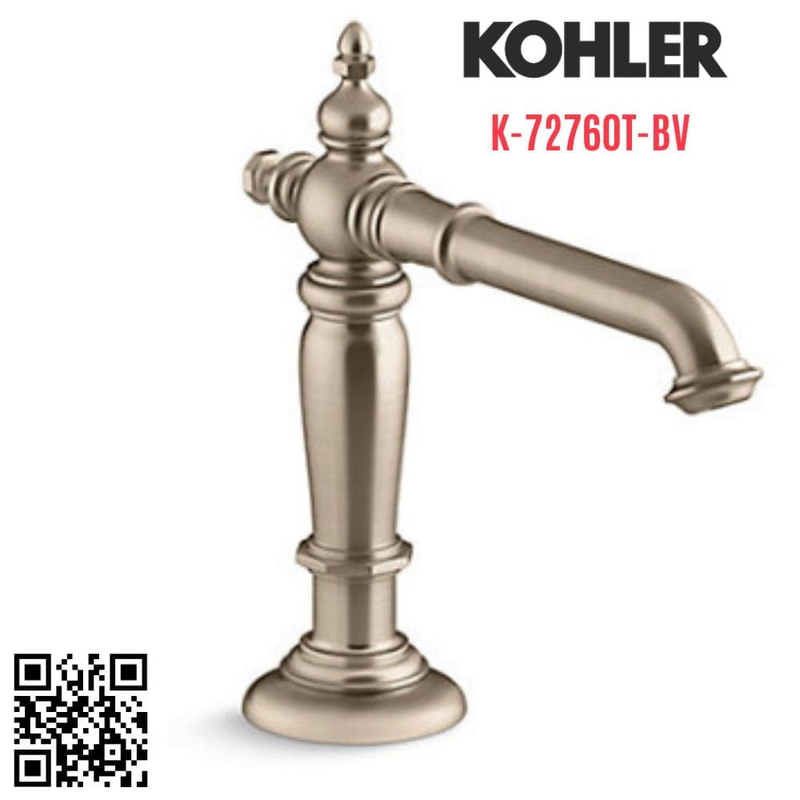 Vòi Chậu Lavabo Kohler K-72760T-BV Nóng Lạnh 1 lỗ
