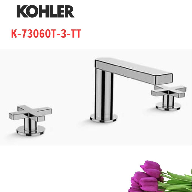 Vòi Chậu Lavabo Kohler K-73060T-3-TT 3 lỗ