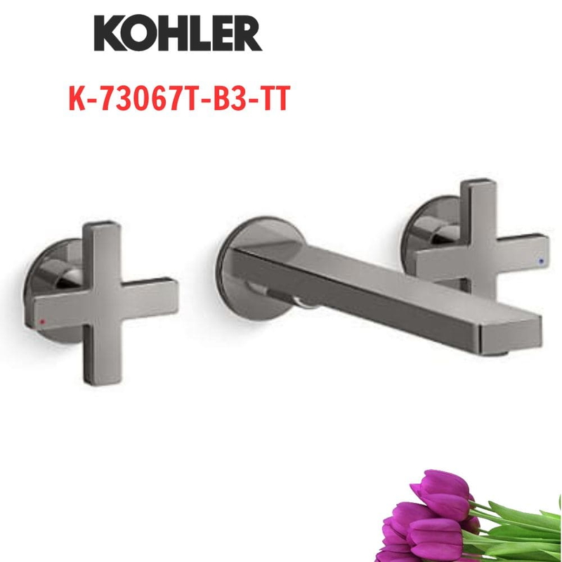 Vòi Chậu Lavabo Kohler K-73067T-B3-TT gắn tường