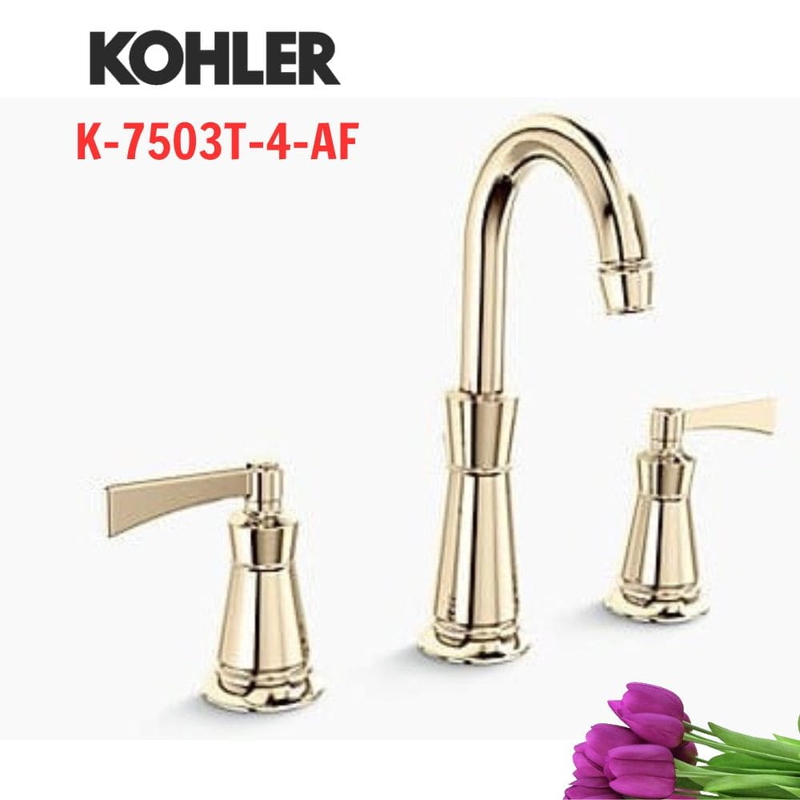 Vòi Chậu Lavabo Kohler K-7503T-4-AF 3 lỗ