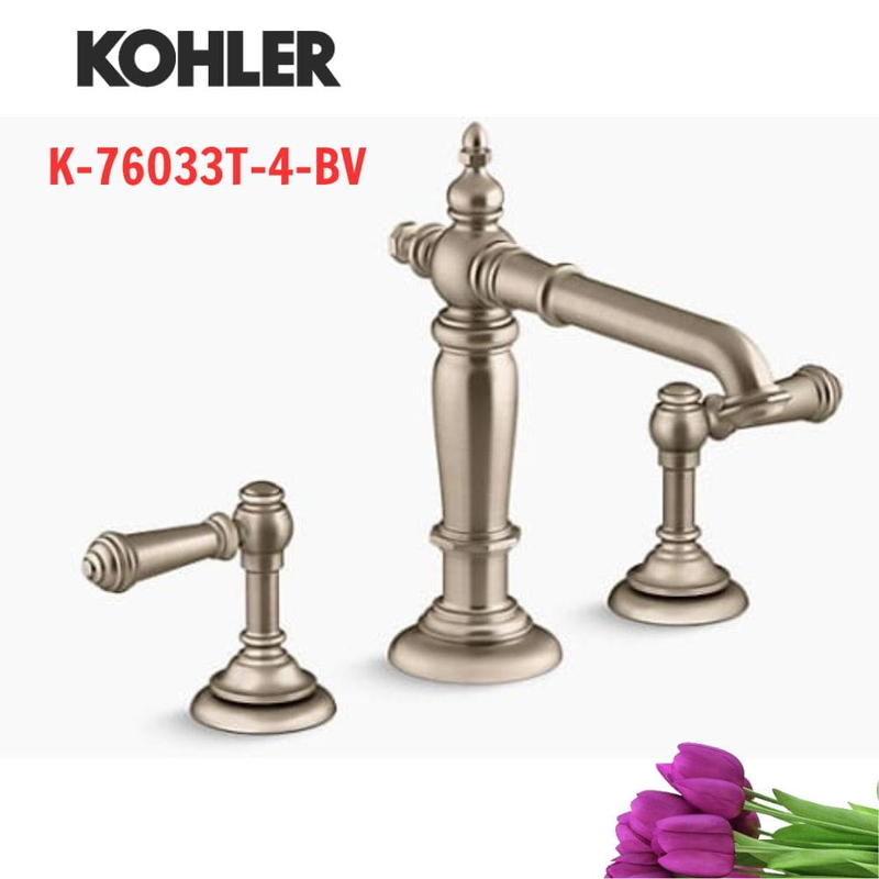 Vòi Chậu Lavabo Kohler K-76033T-4-BV 3 lỗ