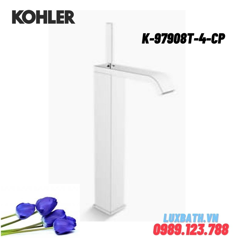 Vòi Chậu Lavabo Kohler K-97908T-4-CP 1 lỗ