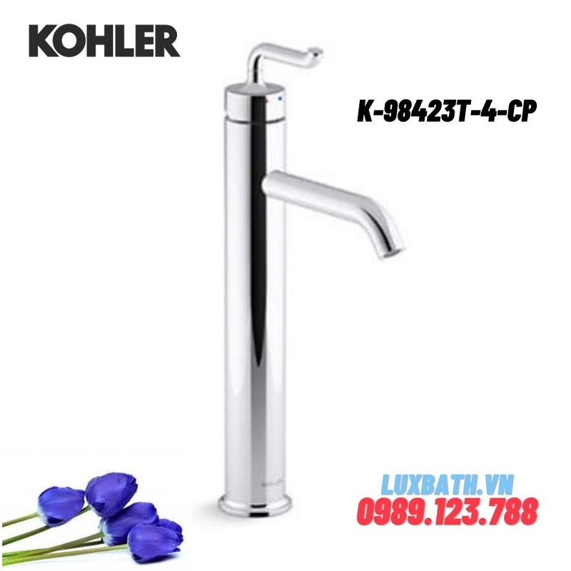 Vòi Chậu Lavabo Kohler K-98423T-4-CP 1 lỗ