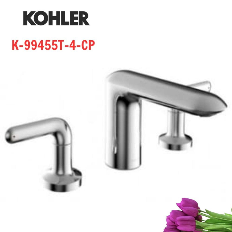 Vòi Chậu Lavabo Kohler K-99455T-4-CP 3 lỗ