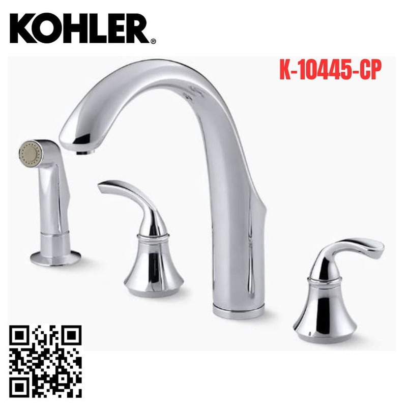 Vòi rửa bát Kohler K-10445-CP