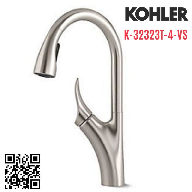 Vòi rửa bát Kohler K-32323T-4-VS