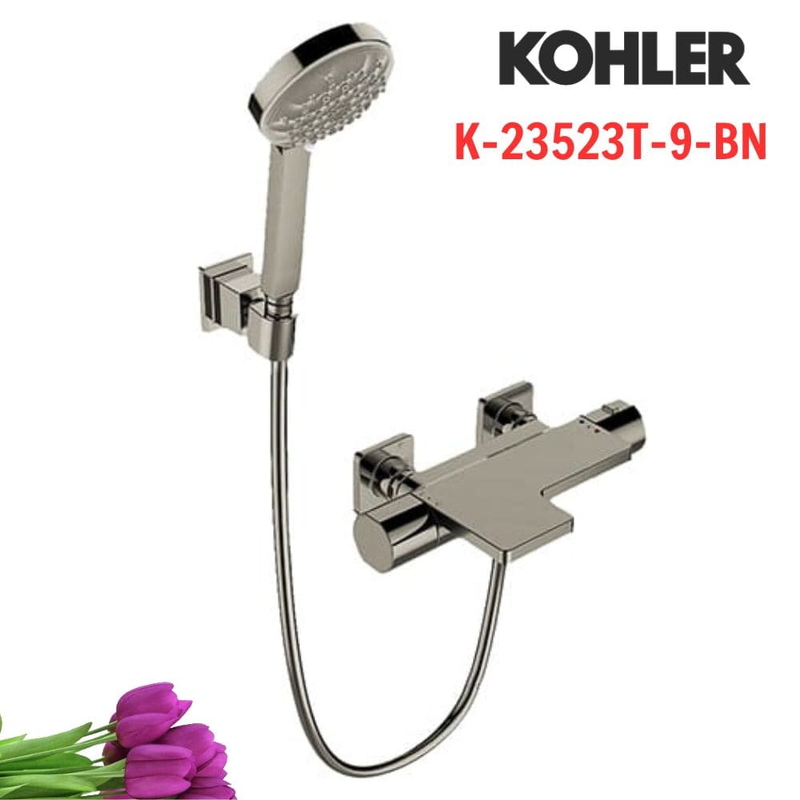 Vòi bồn tắm Kohler K-23523T-9-BN Parallel gắn tường cảm biến Mỹ