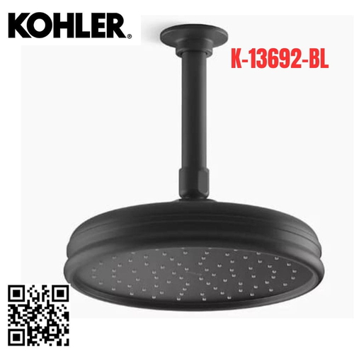 Đầu sen gắn trần Kohler K-13692-BL