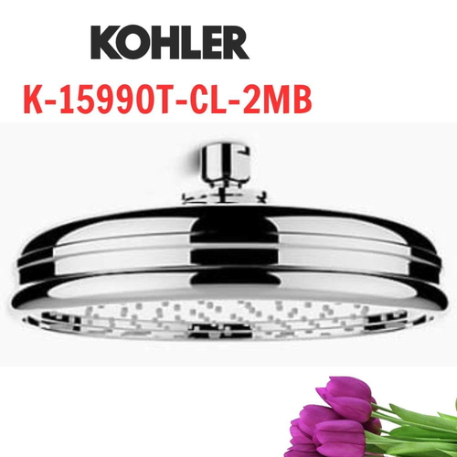 Đầu sen gắn trần Kohler K-15990T-CL-2MB