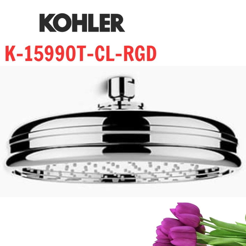 Đầu sen gắn trần Kohler K-15990T-CL-RGD