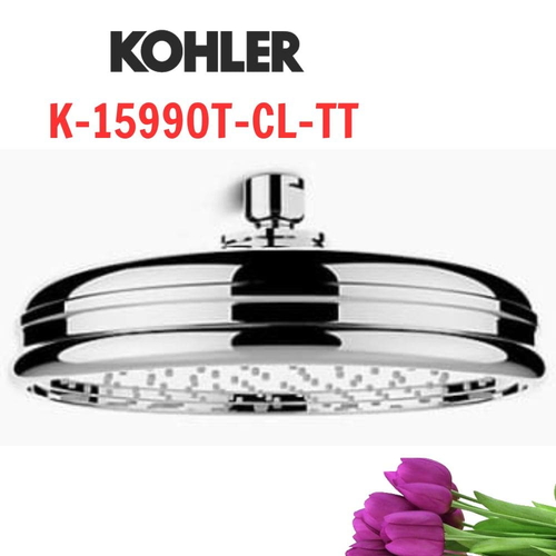 Đầu sen gắn trần Kohler K-15990T-CL-TT