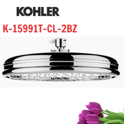 Đầu sen gắn trần Kohler K-15991T-CL-2BZ