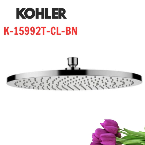 Đầu sen gắn trần Kohler K-15992T-CL-BN