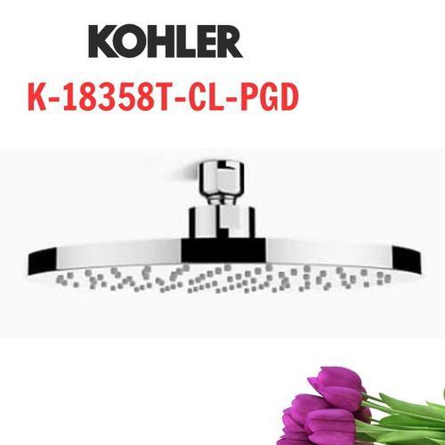 Đầu sen gắn trần Kohler K-18358T-CL-PGD