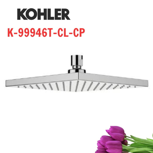Đầu sen gắn trần Kohler K-99946T-CL-CP