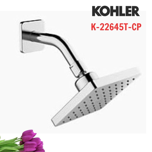 Đầu sen gắn tường Kohler K-22645T-CP Parallel
