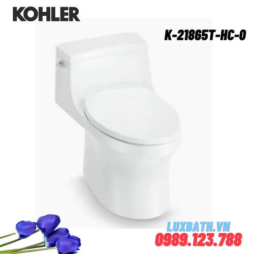 Bồn cầu một khối Kohler K-21865T-HC-0 nắp đóng êm