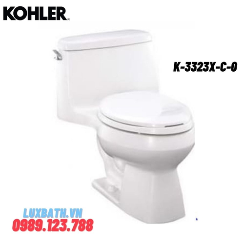 Bồn cầu một khối Kohler K-3323X-C-0 nắp đóng êm