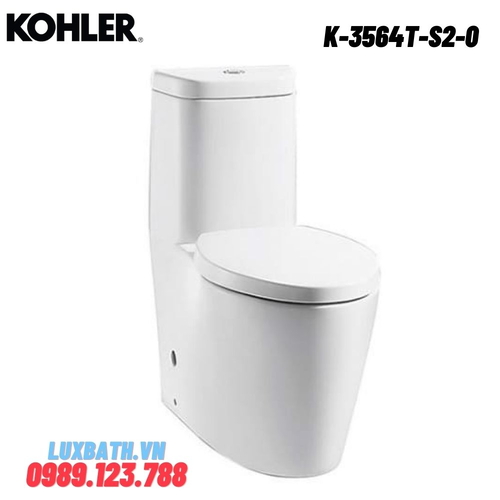 Bồn cầu một khối Kohler K-3564T-S2-0 nắp đóng êm