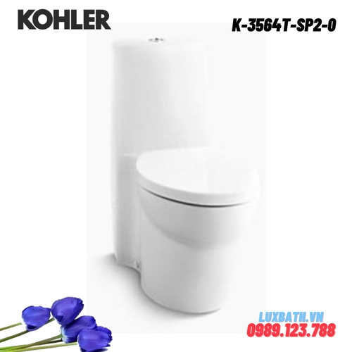 Bồn cầu một khối Kohler K-3564T-SP2-0 nắp đóng êm