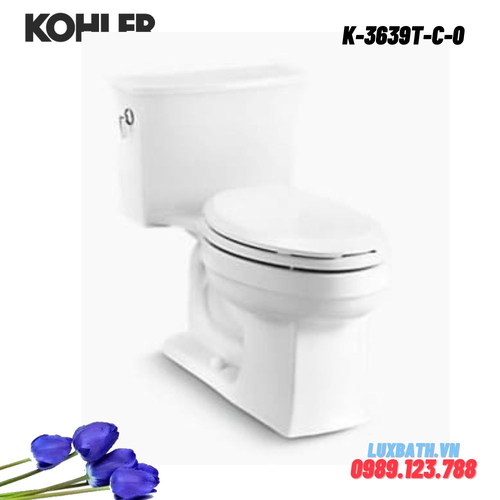 Bồn cầu một khối Kohler K-3639T-C-0 nắp đóng êm