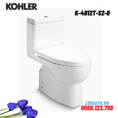 Bồn cầu một khối Kohler K-4012T-S2-0 nắp đóng êm