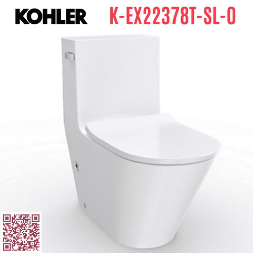 Bồn cầu một khối Kohler K-EX22378T-SL-0 nắp đóng êm