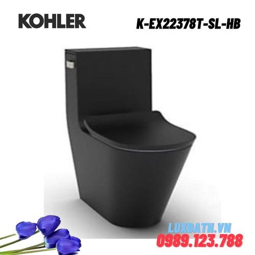 Bồn cầu một khối Kohler K-EX22378T-SL-HB nắp đóng êm