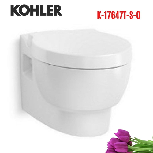 Bồn cầu treo tường Kohler K-17647T-S-0