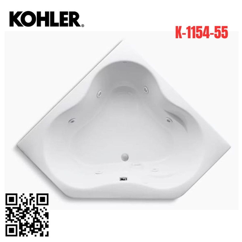 Bồn tắm góc massage Kohler K-1154-55 Proflex nhựa