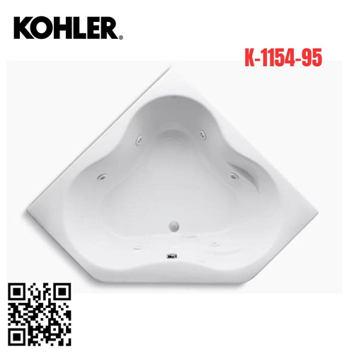 Bồn tắm góc massage Kohler K-1154-95 Proflex nhựa