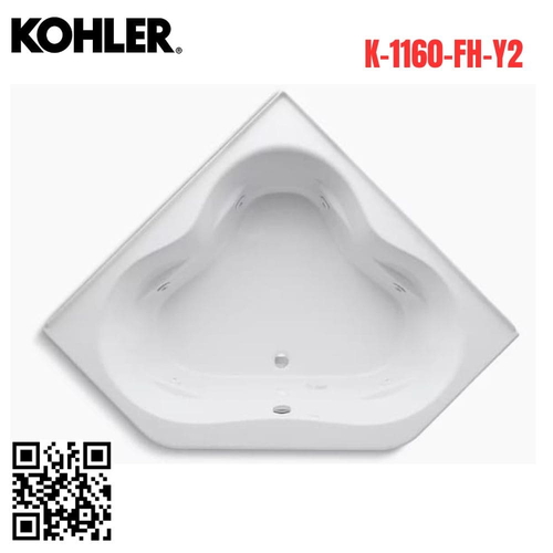 Bồn tắm góc ngâm Kohler K-1160-FH-Y2 Tercet